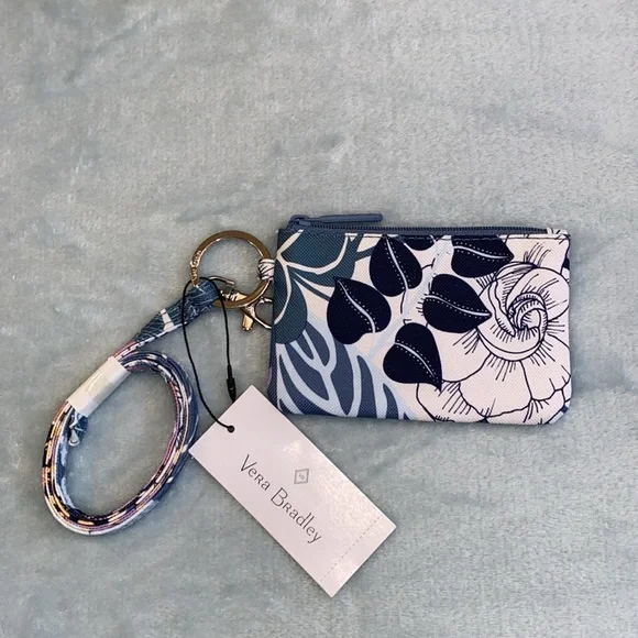 Vera Bradley Lighten Up Zip ID & Lanyard - Picture 8 of 10